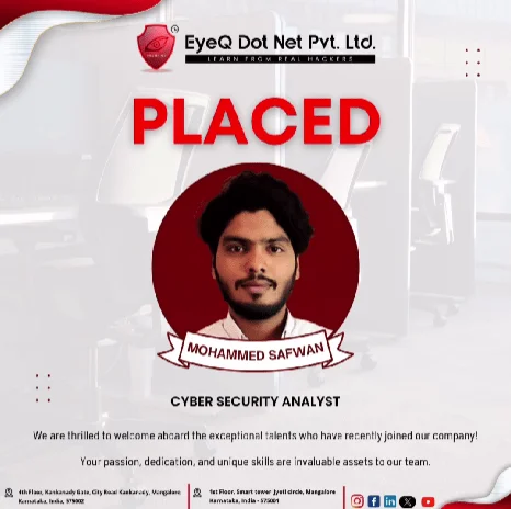 EyeQ Dot Net Placement safwan