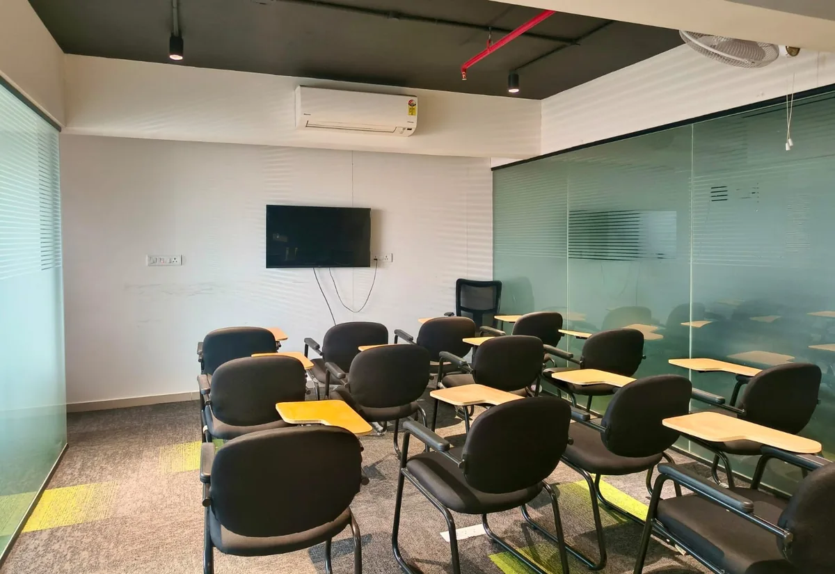 Classroom at EyeQ Dot Net's Mangalore training centre